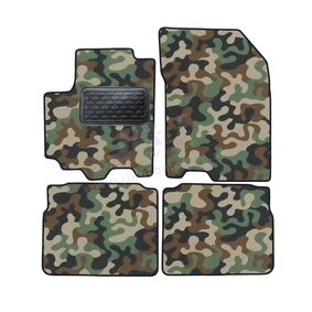 J&J AUTOMOTIVE | Autokoberce velúrové Army style pre Suzuki S-cross / SX4 2013-2021 4ks
