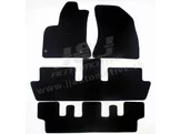 J&J AUTOMOTIVE | Autokoberce velúrové pre Citroen C4 Grand Picasso 7 -miestne 2006-2013, 4ks