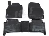 J&J AUTOMOTIVE | Gumové rohože so zvýšeným okrajom pre Renault Scenic II 2003-2010