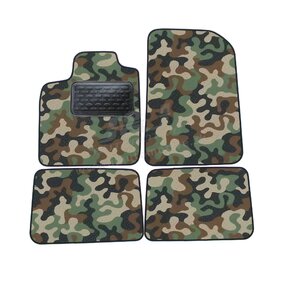 J&J AUTOMOTIVE | Autokoberce velúrové Army style pre Renault Twingo II 2007-2013 4ks