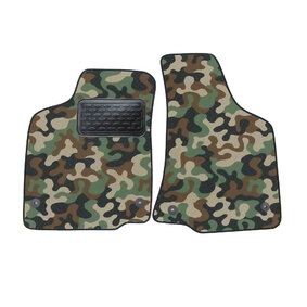 J&J AUTOMOTIVE | Autokoberce velúrové Army style pre Volkswagen Caddy 1998-2003 4ks