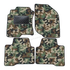 J&J AUTOMOTIVE | Autokoberce velúrové Army style pre Nissan X-Trail T30 2001-2007 4ks