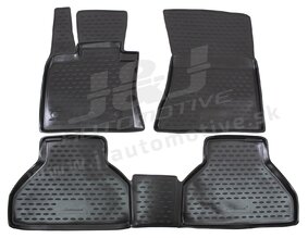 J&J AUTOMOTIVE | Gumové rohože so zvýšeným okrajom pre Bmw X5 E70 2007-2012