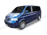 J&J AUTOMOTIVE | Bočné nerezové rámy pre Volkswagen T5 SWB 2003-2015 60,3mm