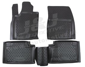 J&J AUTOMOTIVE | Gumové rohože so zvýšeným okrajom pre Jeep Grand Cherokee 2011-2021