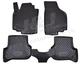J&J AUTOMOTIVE | Gumové rohože so zvýšeným okrajom pre Seat Altea 2005-2009