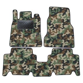 J&J AUTOMOTIVE | Autokoberce velúrové Army style pre Mercedes-Benz A Class W168 1997-2004 4ks