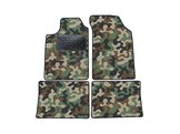 J&J AUTOMOTIVE | Autokoberce velúrové Army style pre Renault Clio II 1998-2005 4ks