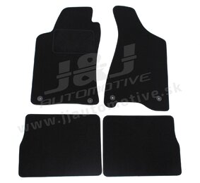 J&J AUTOMOTIVE | Autokoberce velúrové pre Audi 80 B-4 1991-1996, 4ks