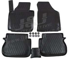 J&J AUTOMOTIVE | Gumové rohože so zvýšeným okrajom pre Volkswagen Caddy 2015-2020