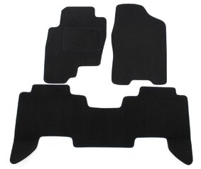 J&J AUTOMOTIVE | Autokoberce velúrové pre Nissan Pathfinder 2005-2012, 4ks