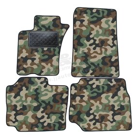 J&J AUTOMOTIVE | Autokoberce velúrové Army style pre Mercedes-Benz ML W163 1998-2005 4ks