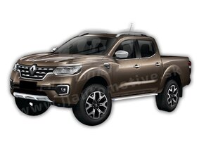 J&J AUTOMOTIVE | Bočné nerezové rámy pre Navara NP300 2016-vyššie
