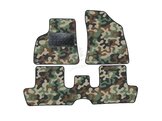 J&J AUTOMOTIVE | Autokoberce velúrové Army style pre Peugeot 3008 2009-2016 4ks