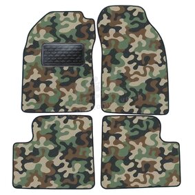 J&J AUTOMOTIVE | Autokoberce velúrové Army style pre Nissan Micra K11 1992-2002 4ks