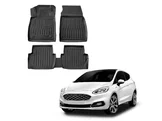 SCOUTT | 3D Gumové rohože pre Ford Fiesta 2017-vyššie 5 ks