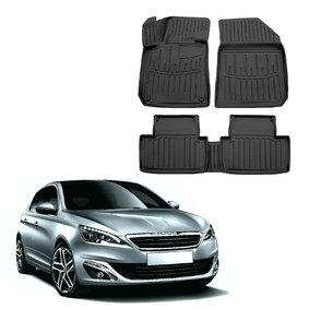 SCOUTT | 3D Gumové rohože pre Peugeot 308 2014-2021