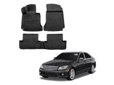 SCOUTT | 3D Gumové rohože pre Mercedes-Benz C Class W204 2008-2015