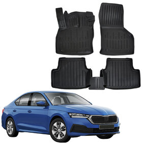 SCOUTT | 3D Gumové rohože pre Skoda Octavia III 2013-2019 5ks