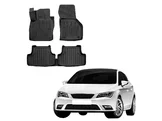 SCOUTT | 3D Gumové rohože pre Audi A3 8V/ VW Golf 7/ Leon 3 2012-2019