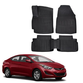 SCOUTT | 3D Gumové rohože pre Hyundai Elantra 2015-2020 5ks