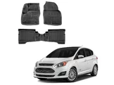 SCOUTT | 3D Gumové rohože pre Ford C-Max Hybrid 2010-2019 4 ks