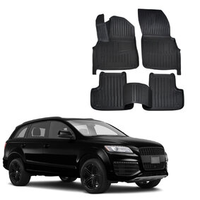 SCOUTT | 3D Gumové rohože pre Q7 4M 2015-vyššie 5ks