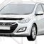 SCOUTT | Deflektor prednej kapoty pre Hyundai i30 hatchback 2012-2017