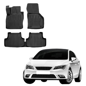 SCOUTT | 3D Gumové rohože pre Audi A3 8V/ VW Golf 7/ Leon 3 2012-2019