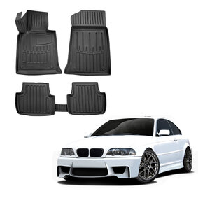 SCOUTT | 3D Gumové rohože pre Bmw 3 Series E46 1998-2005