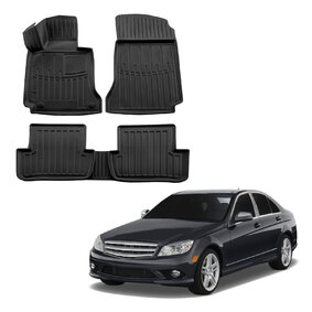 SCOUTT | 3D Gumové rohože pre Mercedes-Benz C Class W204 2008-2015