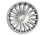 VERSACO | Puklice Crystal 14“ Strieborná 4ks